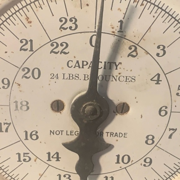 Vintage American Steel Products Co. 24lb Scale- Working- Barn Find! - Picture 2 of 13